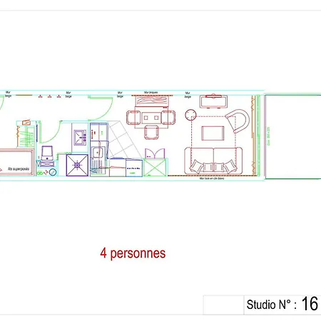 Résidence Le Portillo - Piscine - Pour 4 Personnes Mae-9583 Appartement *